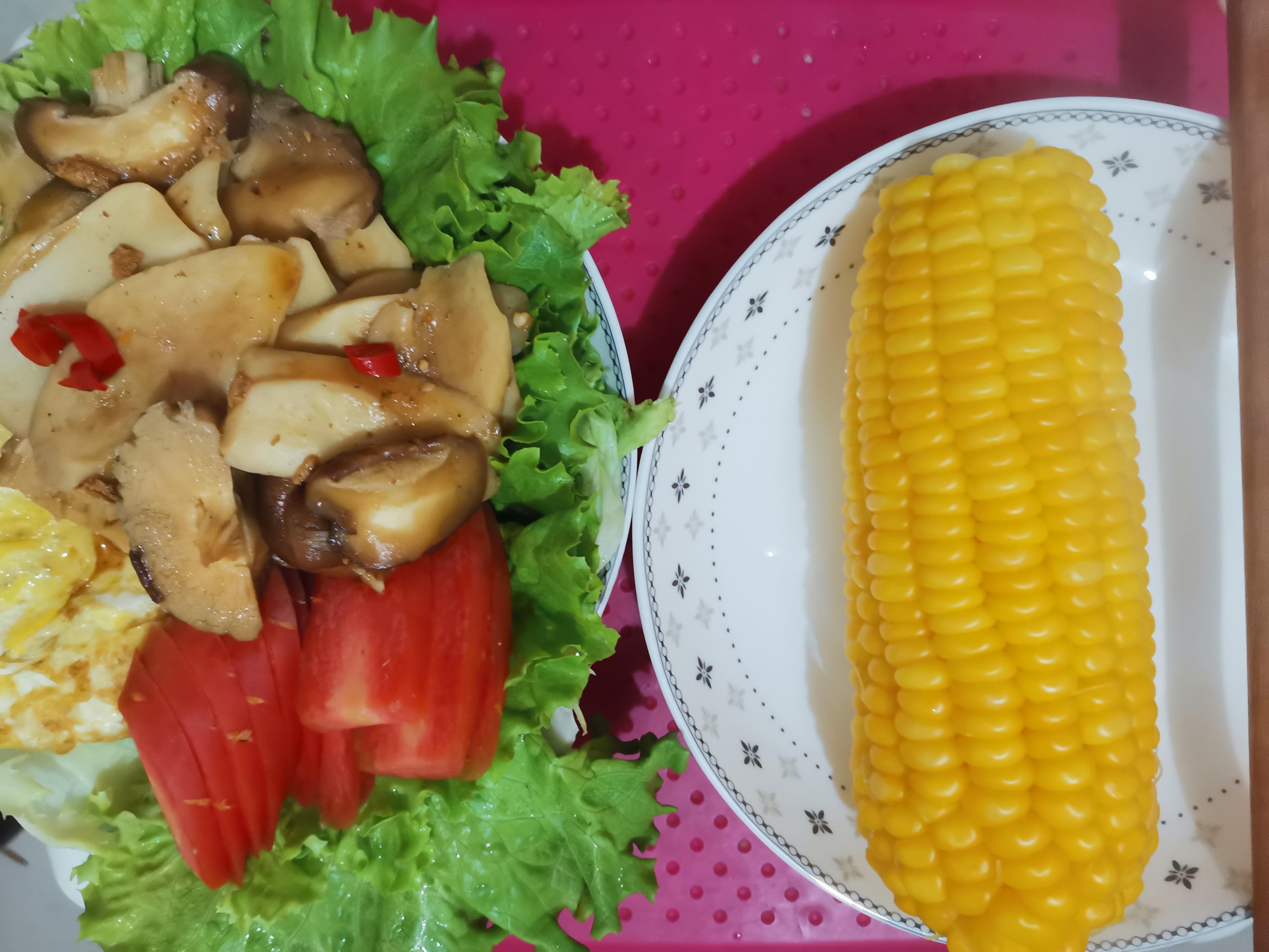 2024 0312 2000 · 西安东区23 · 减肥晚餐  · 玉米