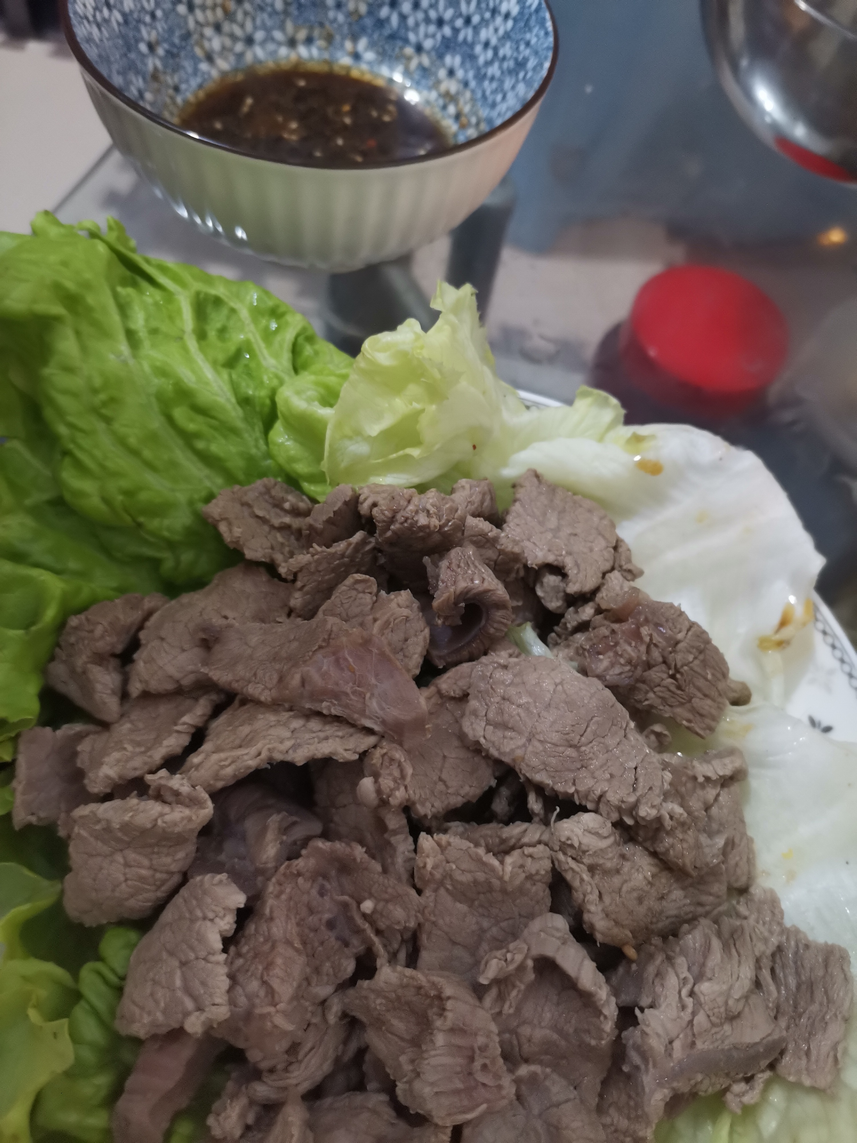 2024 0430 2011 · 东区23 · 减肥晚餐 · 凉拌牛肉